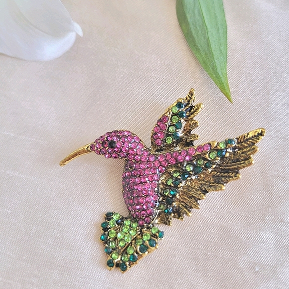 Humming Bird Brooch Pin NWT - Picture 2 of 3